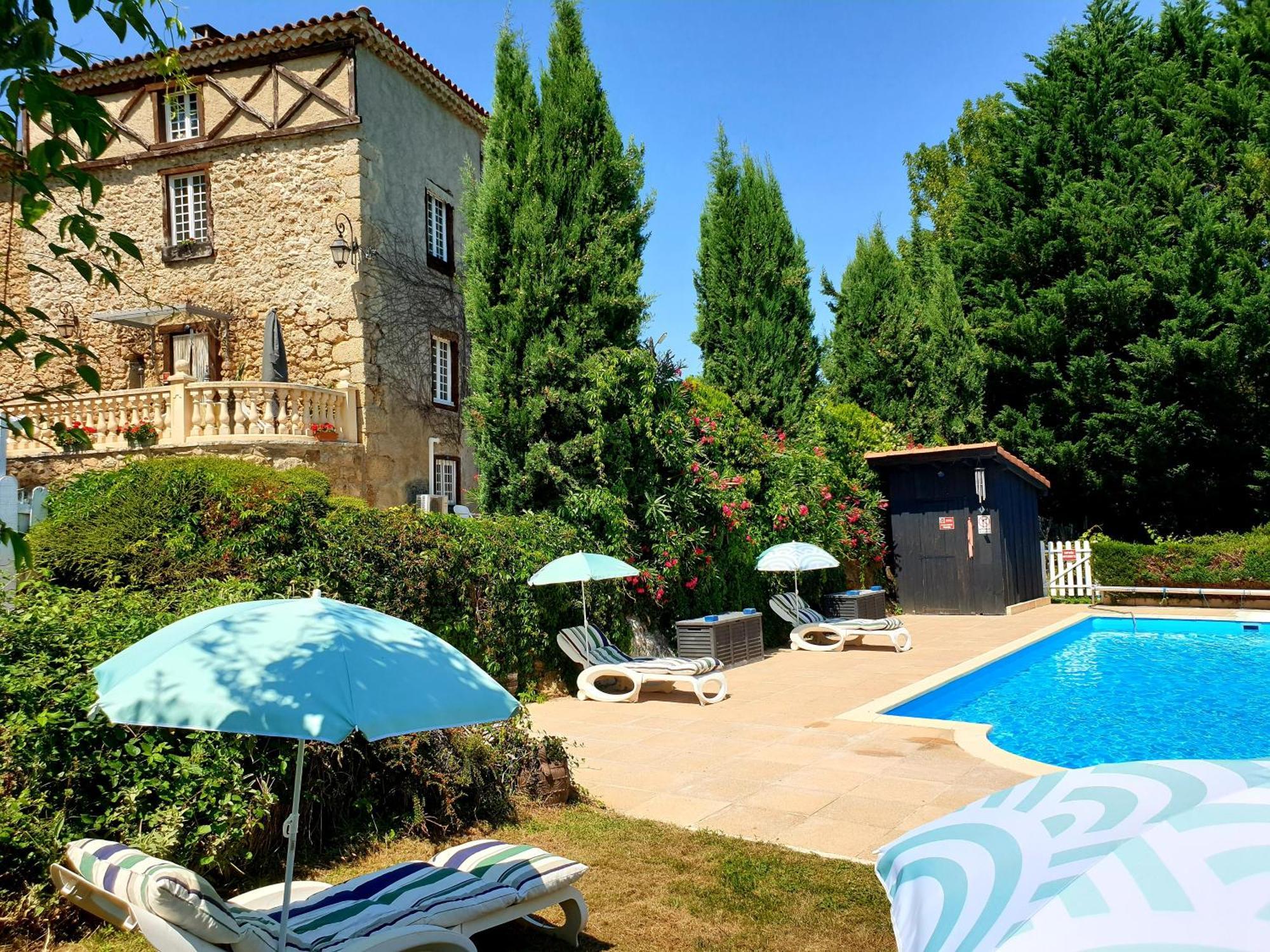 Bed and Breakfast La Ferme De Jeanne Saint-Girons  Esterno foto