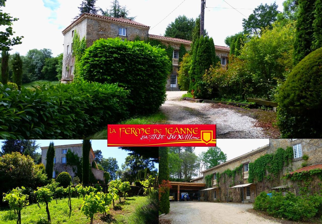 Bed and Breakfast La Ferme De Jeanne Saint-Girons  Esterno foto